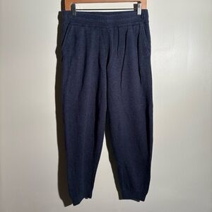 Marine Layer Navy Knit Sweatpants